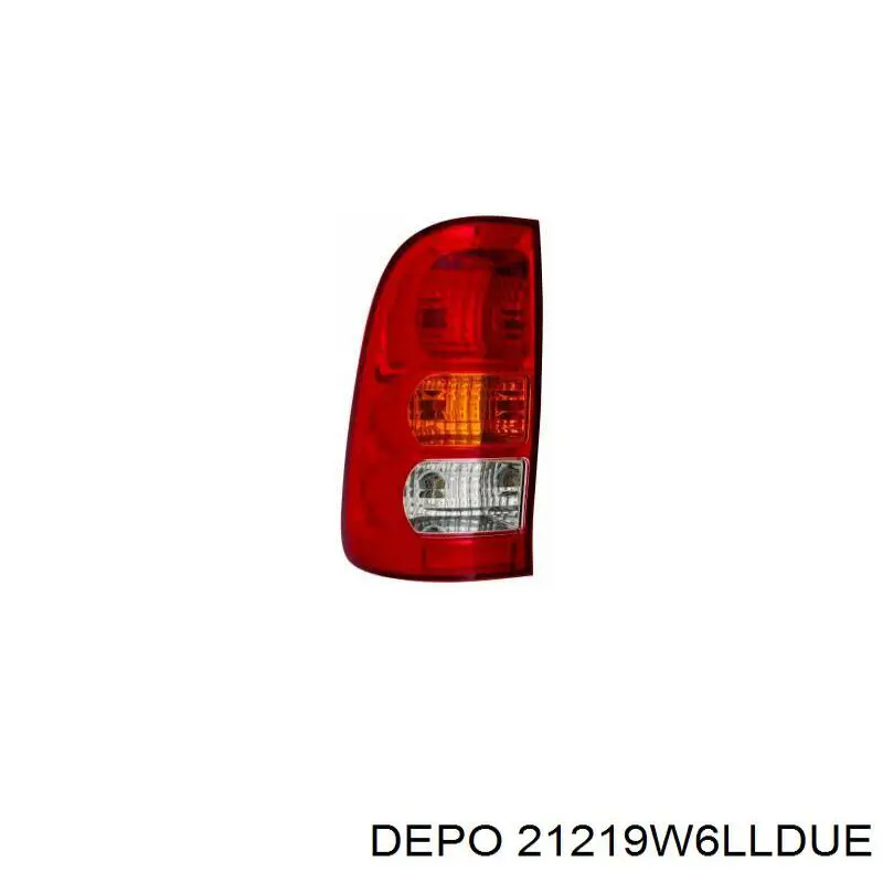 Lampa zespolona tylna lewa Toyota Hilux ulec poprawie (KUN25) (2005 - 2015) cena, od 111,96 USD