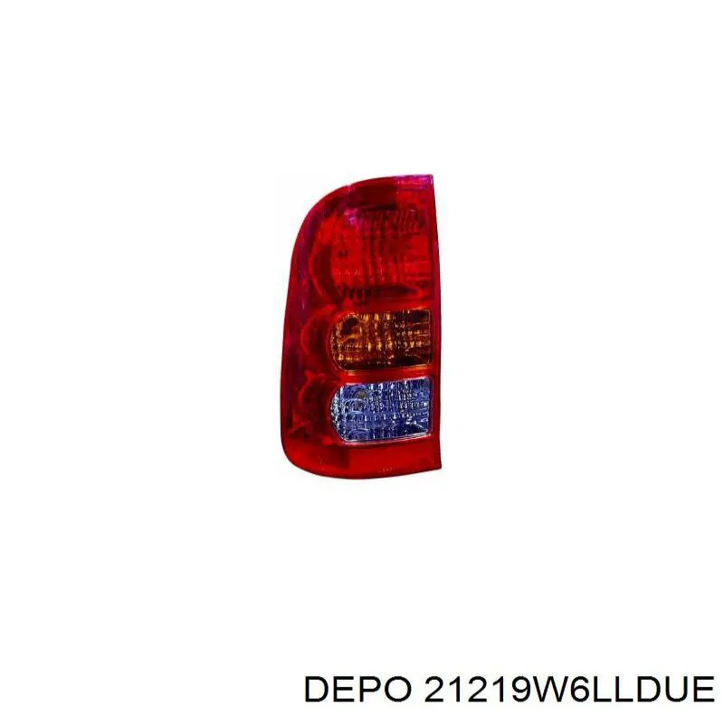 Do koszyka 815600K180 Toyota Lampa zespolona tylna lewa