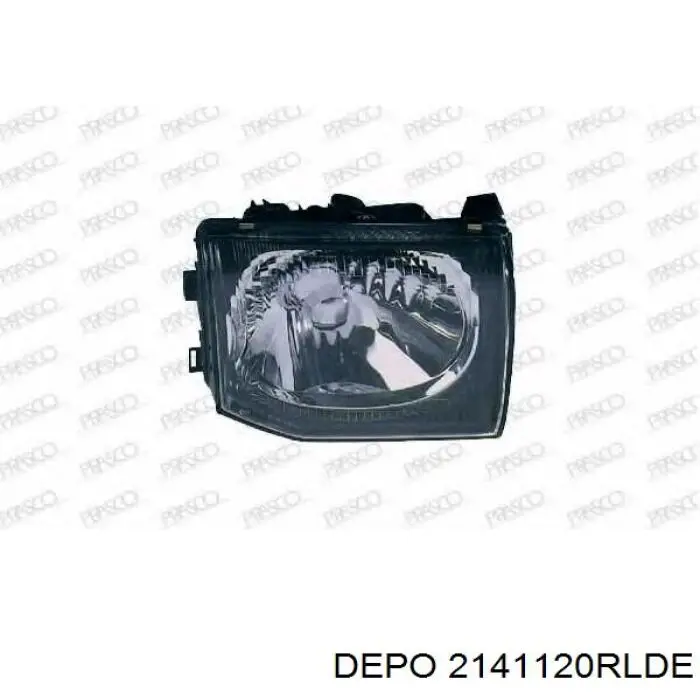 Reflektor prawy Depo/Loro/Abakus 2141120RLDE cena, od 74,91 USD