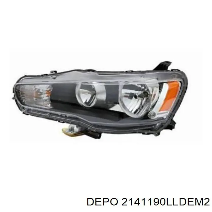 2141190LLDEM2 Depo/Loro/Abakus Reflektor lewy