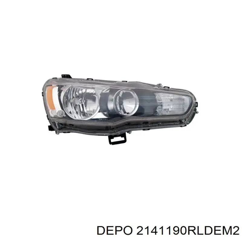 Reflektor prawy Depo/Loro/Abakus 2141190RLDEM2 cena, od 122,26 USD