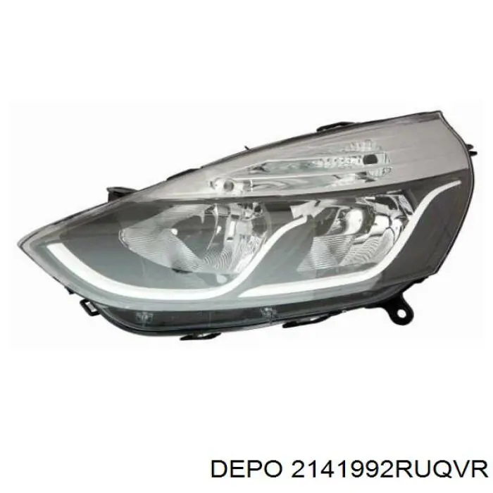 Lampa zespolona tylna prawa Depo/Loro/Abakus 2141992RUQVR cena, od 130,26 USD