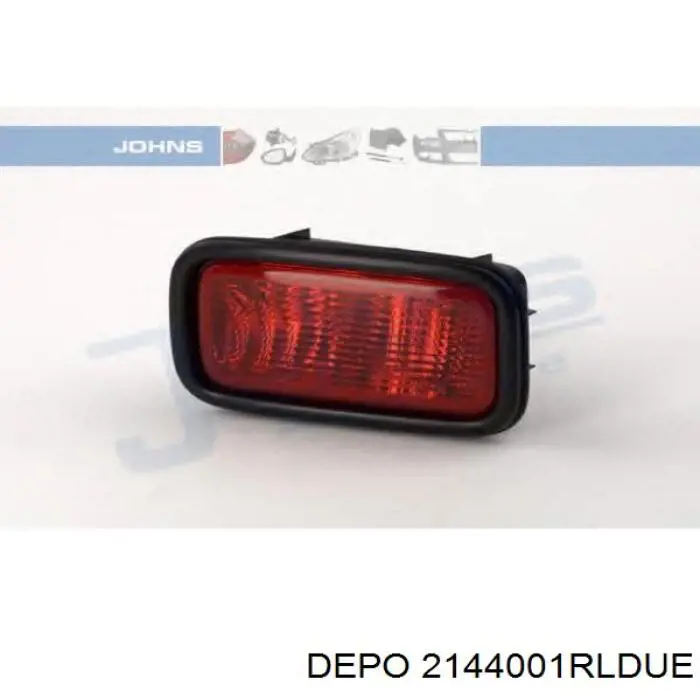 Lampa zespolona zderzaka tylnego prawa Depo/Loro/Abakus 2144001RLDUE cena, od 36,17 USD