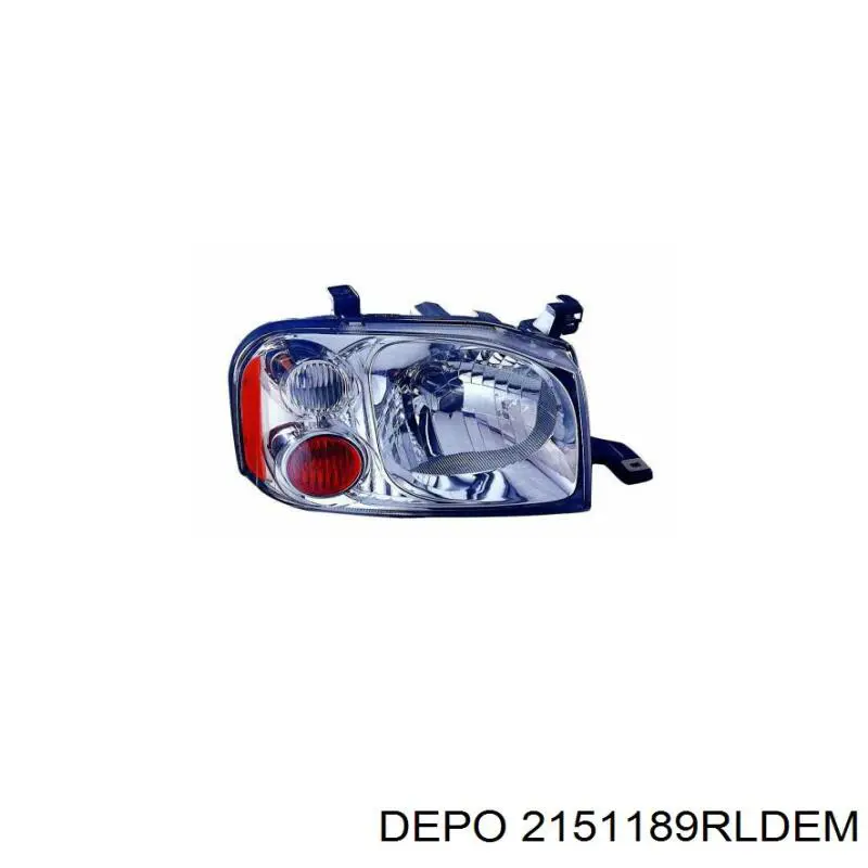 Reflektor prawy Depo/Loro/Abakus 2151189RLDEM cena, od 119,31 USD