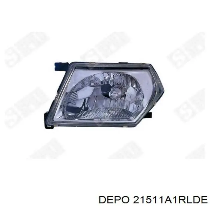 Reflektor prawy Nissan Patrol SUV (Y61) (1997 - 2010) cena, od 118,03 USD
