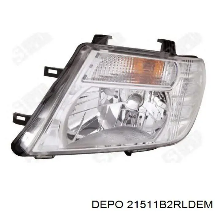 Reflektor prawy Depo/Loro/Abakus 21511B2RLDEM cena, od 184,55 USD