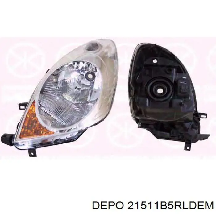 21511B5RLDEM Depo/Loro/Abakus Reflektor prawy