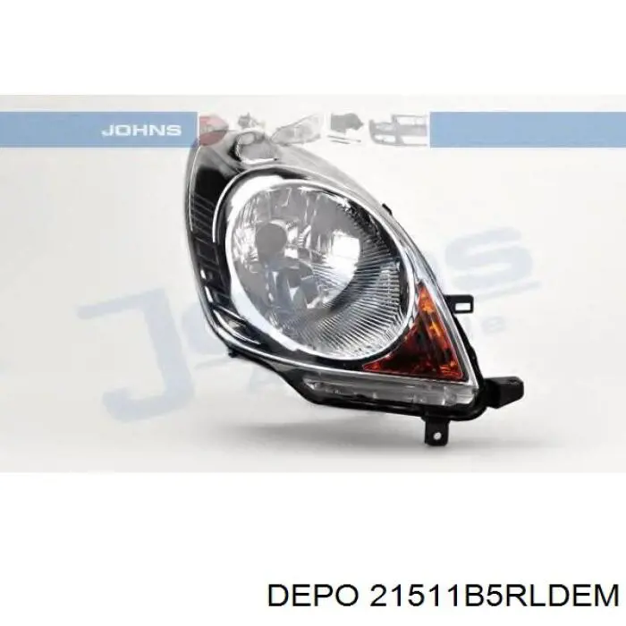Reflektor prawy Depo/Loro/Abakus 21511B5RLDEM cena, od 133,27 USD