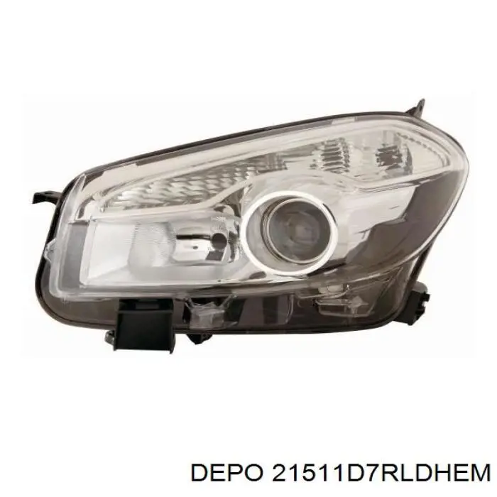 Reflektor prawy 26010BR60A Nissan/Infiniti