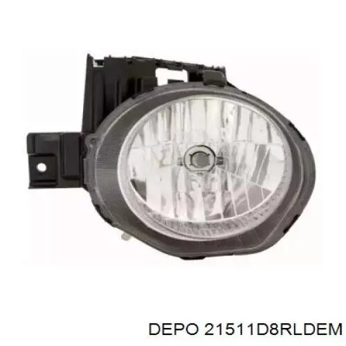 Do koszyka 21511D8RLDEM Depo/Loro/Abakus Reflektor prawy