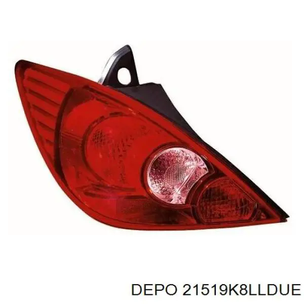 21519K8LLDUE Depo/Loro/Abakus Lampa zespolona tylna lewa