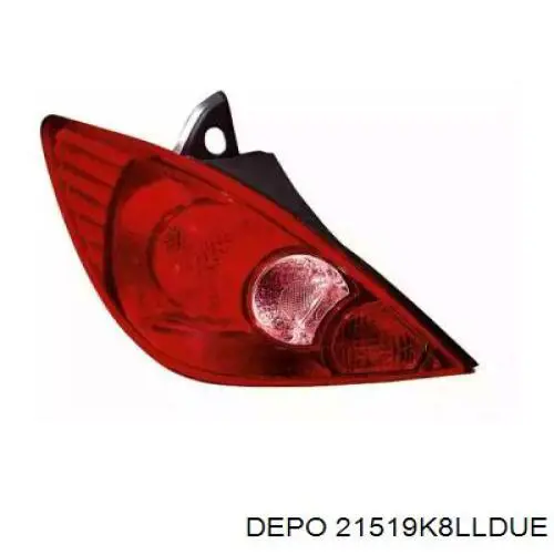 Lampa zespolona tylna lewa Depo/Loro/Abakus 21519K8LLDUE cena, od 96,35 USD