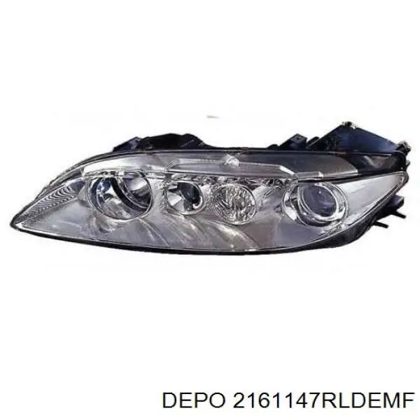 Do koszyka GJYA510K0B Mazda Reflektor prawy