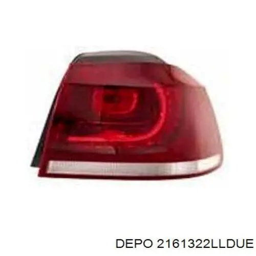 Lampa zespolona tylna lewa wewnętrzna Mazda GJA1513G0A