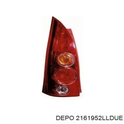 Lampa zespolona tylna lewa do Mazda Premacy  CP