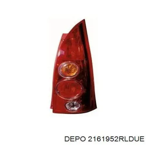 Do koszyka Lampa zespolona tylna prawa Mazda Premacy  CP