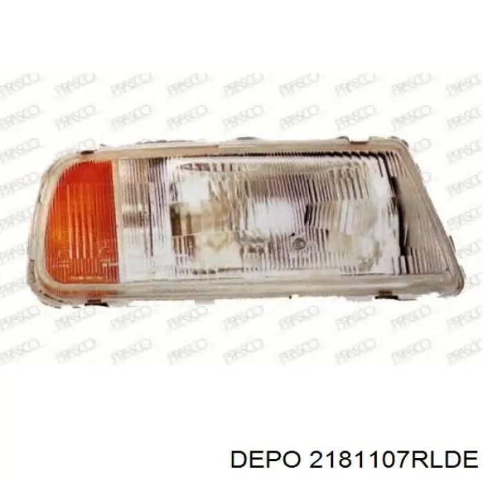 Do koszyka 3510060A31000 Suzuki Reflektor prawy