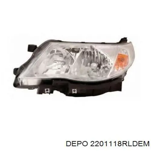 Reflektor prawy Subaru Forester III SUV (S12, SH) (2007 - 2012) cena, od 359,24 USD