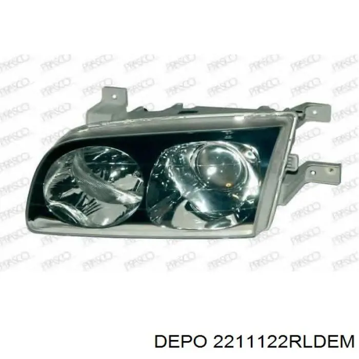 Reflektor prawy VAN Wezel 8241962 cena, od 64,37 USD