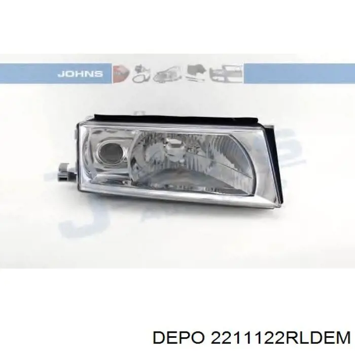 Do koszyka 921043A020 Hyundai/Kia Reflektor prawy
