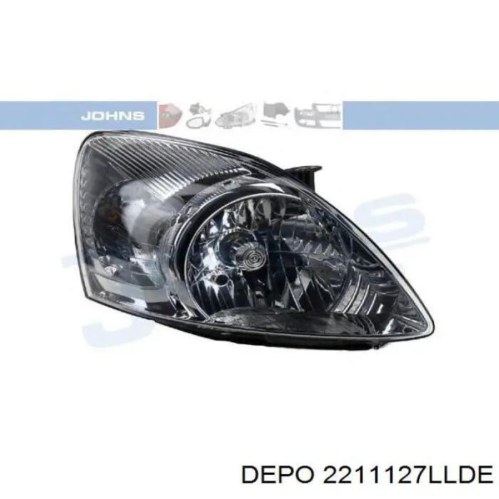 9210117000 Hyundai/Kia Reflektor lewy