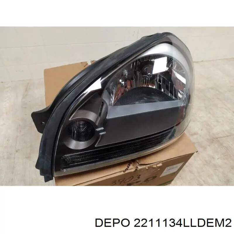 Do koszyka 2211134LLDEM2 Depo/Loro/Abakus Reflektor lewy