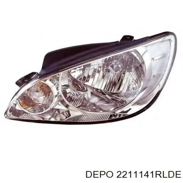 2211141RLDE Depo/Loro/Abakus Reflektor prawy