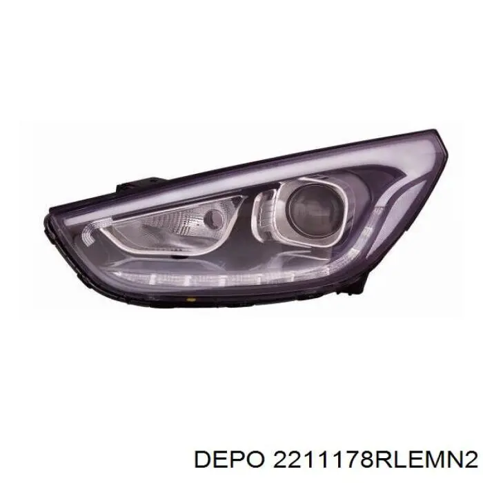 921022S620 Hyundai/Kia Reflektor prawy