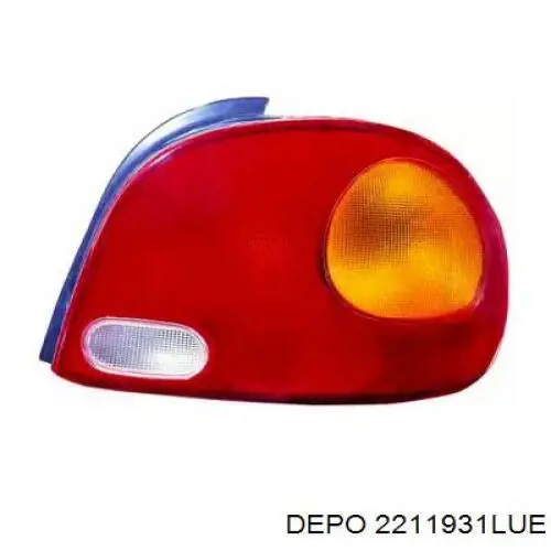 Lampa zespolona tylna lewa Hyundai/Kia 9240122210 cena, od 62,99 USD