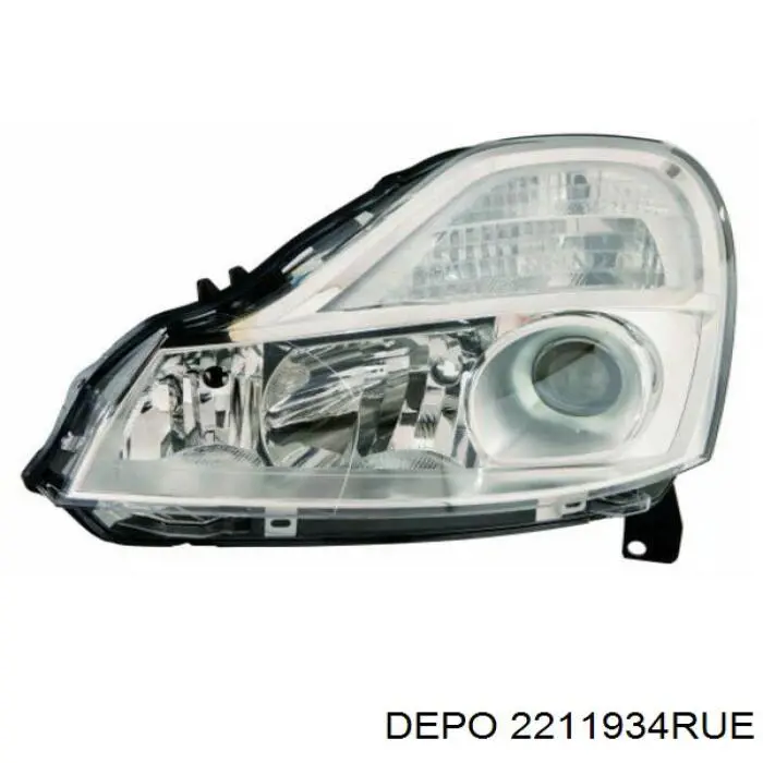 Lampa zespolona tylna prawa 2211934RUE Depo/Loro/Abakus