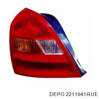 Lampa zespolona tylna prawa do Hyundai Elantra III XD