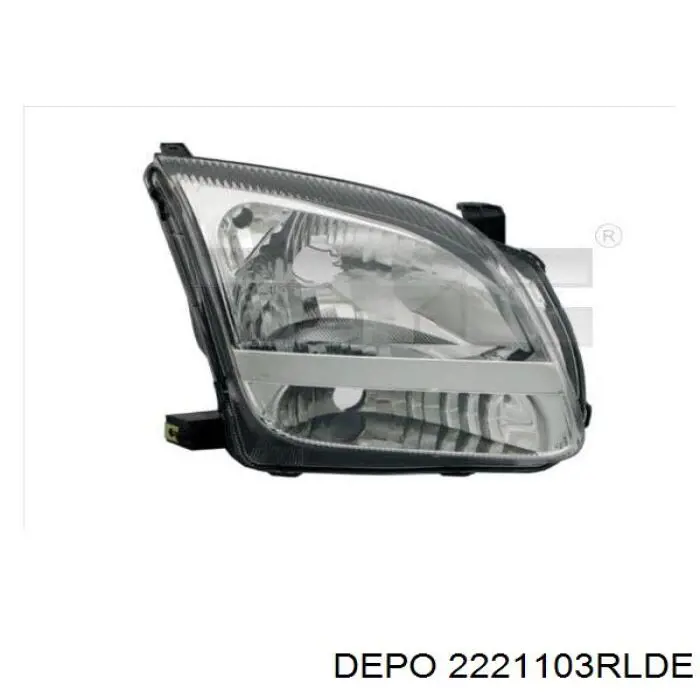 Reflektor prawy 96175344 General Motors