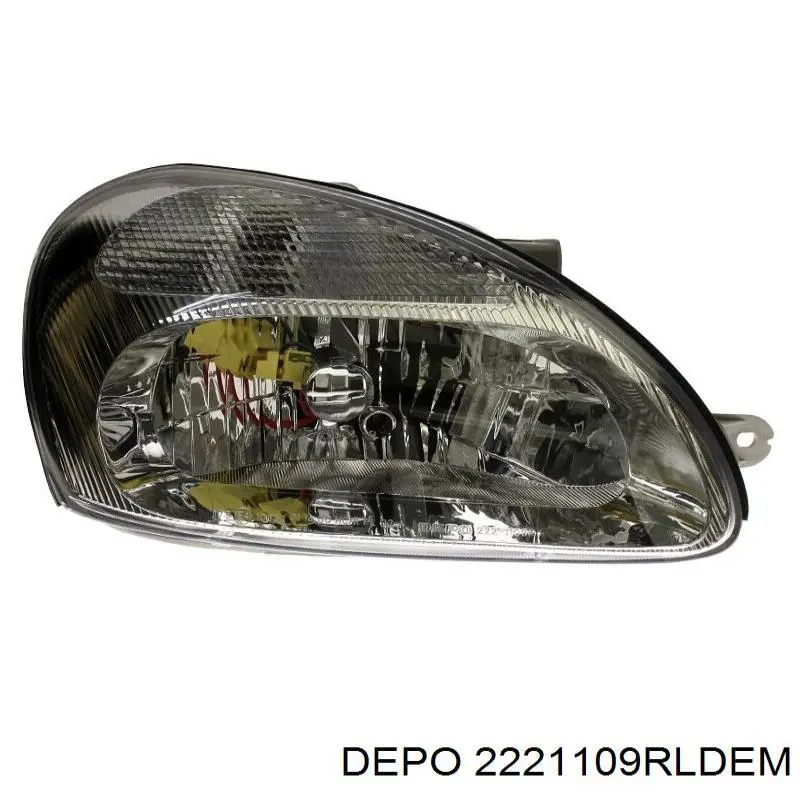 Reflektor prawy do Daewoo Nubira II J15