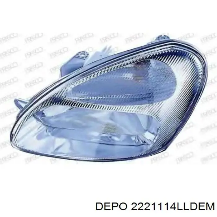 Do koszyka 2221114LLDEM Depo/Loro/Abakus Reflektor lewy
