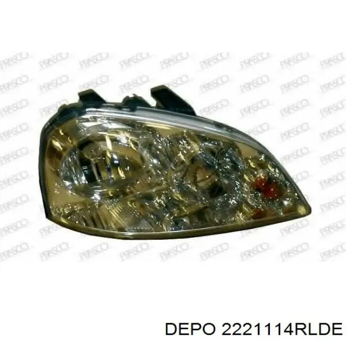 0160111R2C Tempest Reflektor prawy