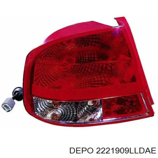 Lampa zespolona tylna lewa General Motors 96540318 cena, od 46,34 USD
