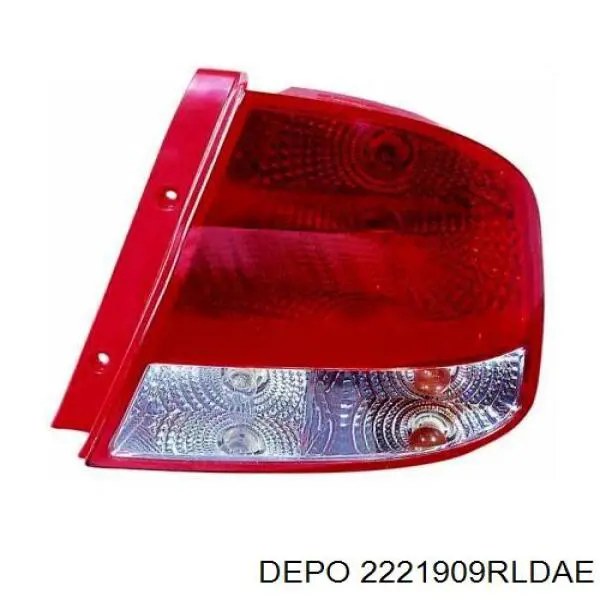 Lampa zespolona tylna prawa General Motors 96540319 cena, od 46,51 USD