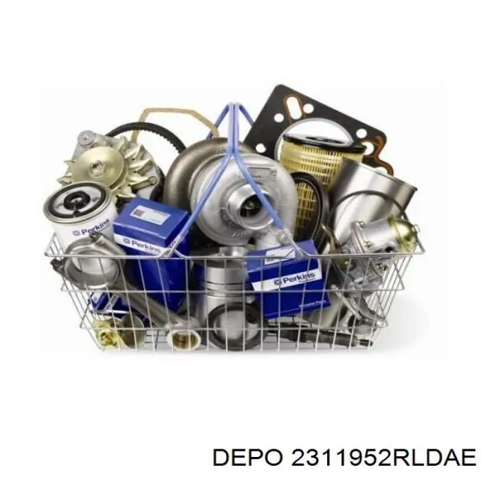 Lampa zespolona tylna prawa Depo/Loro/Abakus 2311952RLDAE cena, od 126,03 USD