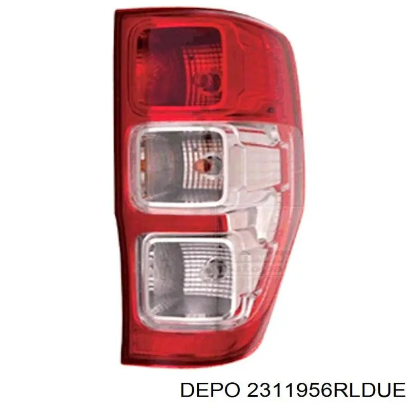 2386703 Ford Lampa zespolona tylna prawa