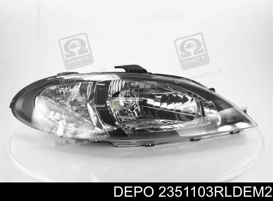 2351103RLDEM2 Depo/Loro/Abakus Reflektor prawy