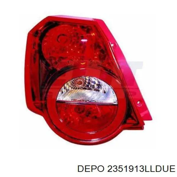 Lampa zespolona tylna lewa Depo/Loro/Abakus 2351913LLDUE cena, od 88,57 USD