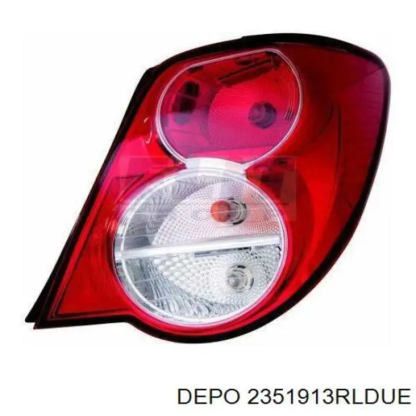 Lampa zespolona tylna prawa Chevrolet Aveo III sedana (T300) (2011 - 2020) cena, od 68,36 USD