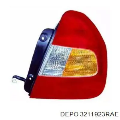 3211923RAE Depo/Loro/Abakus Lampa zespolona tylna prawa