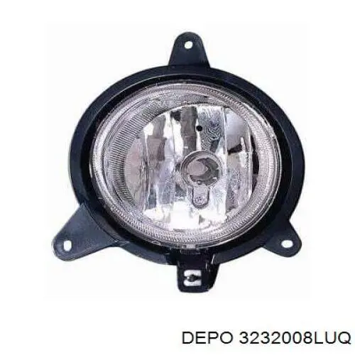 Lampa przeciwmgielna lewa Depo/Loro/Abakus 3232008LUQ cena, od 47,67 USD