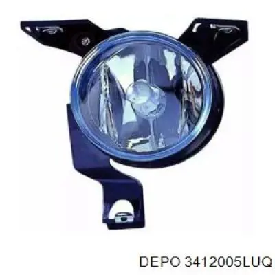 Lampa przeciwmgielna lewa Depo/Loro 3412006LUQ cena, od 62,33 USD