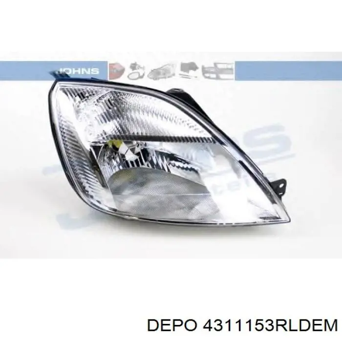 4311153RLDEM Depo/Loro/Abakus Reflektor prawy