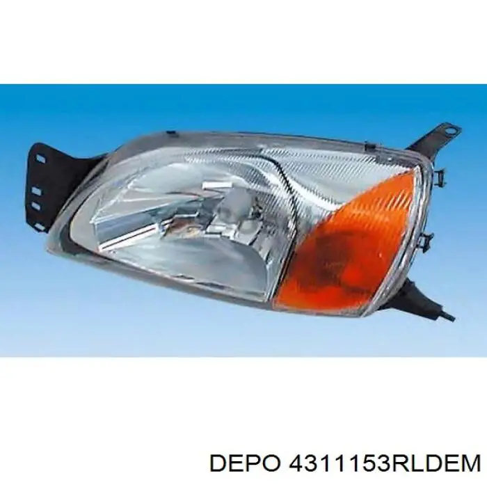 Reflektor prawy Depo/Loro/Abakus 4311153RLDEM cena, od 68,10 USD