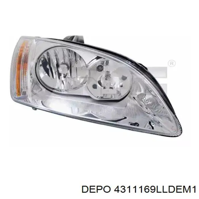 4311169LLDEM1 Depo/Loro/Abakus Reflektor lewy