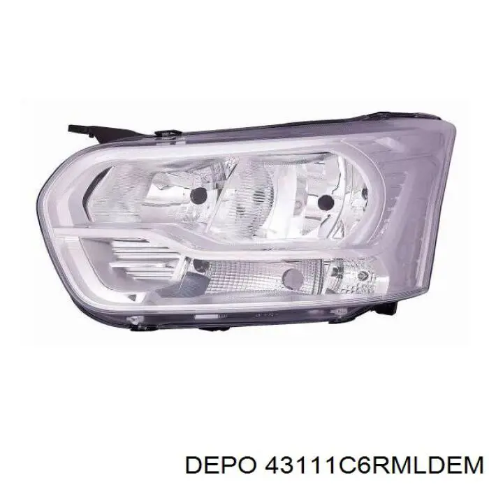 Reflektor prawy do Ford Transit VII V363