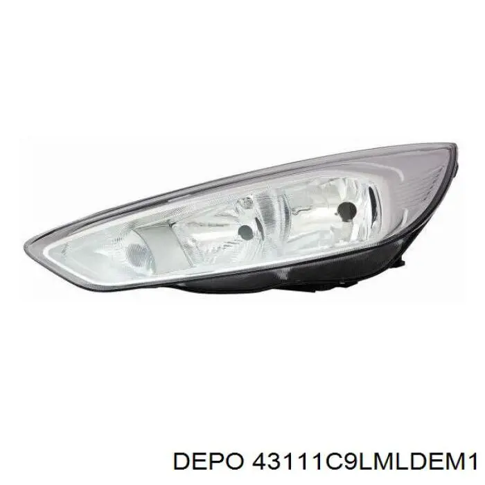 Reflektor lewy Ford 2060614 cena, od 212,84 USD